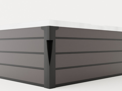 Atlantis Lounger SPA Modelo 3D