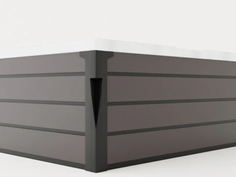Atlantis Lounger SPA 3D Model