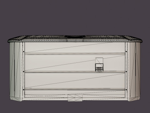 Atlantis Lounger SPA Modelo 3D