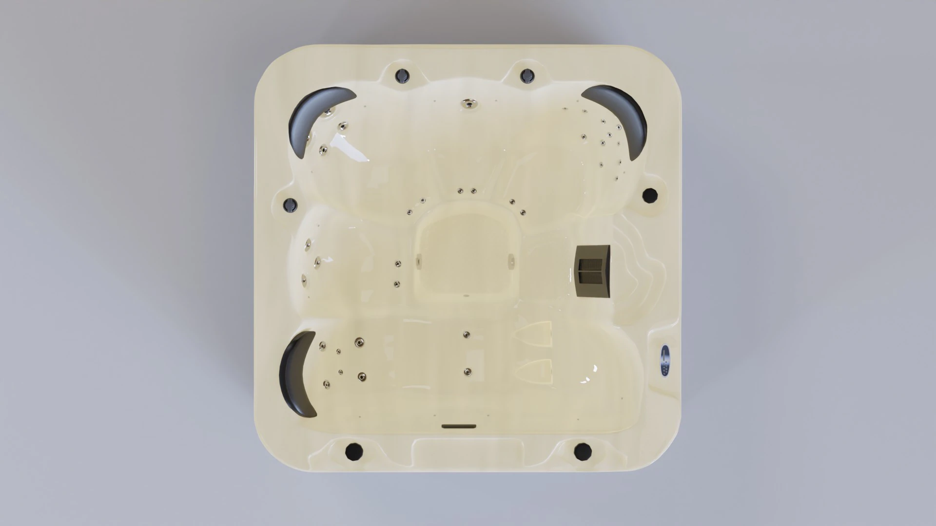 Espregui&ccedil;adeira Atlantis SPA Modelo 3D .c4d .max .obj .3ds .fbx .stl .blend 