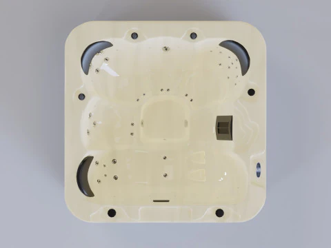 Tumbona Atlantis SPA Modelo 3D