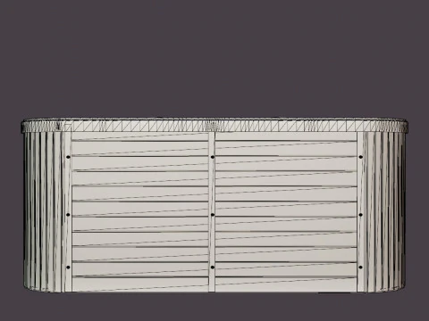 Espregui&ccedil;adeira Atlantis SPA Modelo 3D