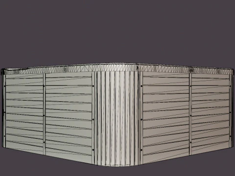 Espregui&ccedil;adeira Atlantis SPA Modelo 3D