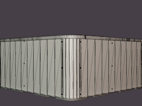 The Milan 2 Lounger SPA 3D Модель