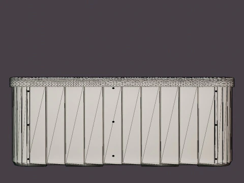 The Milan 1 Lounger SPA 3D Model