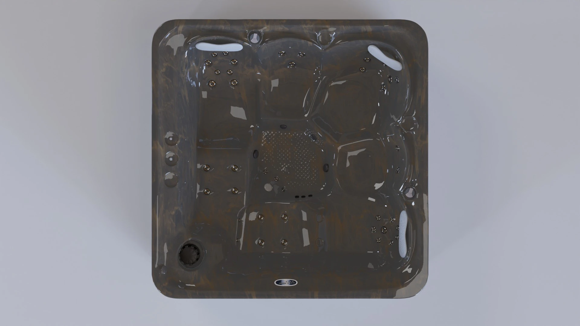 The Milan 2 Lounger SPA 3D Model .c4d .max .obj .3ds .fbx .stl .blend 