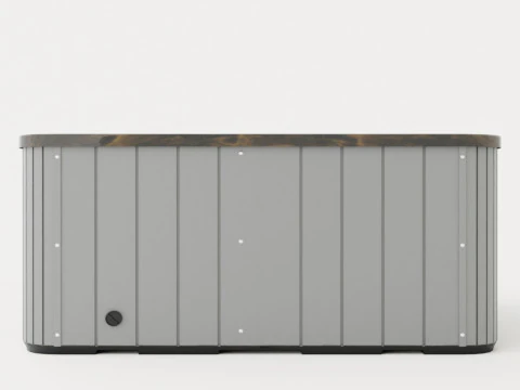 The Milan 2 Lounger SPA 3D Model