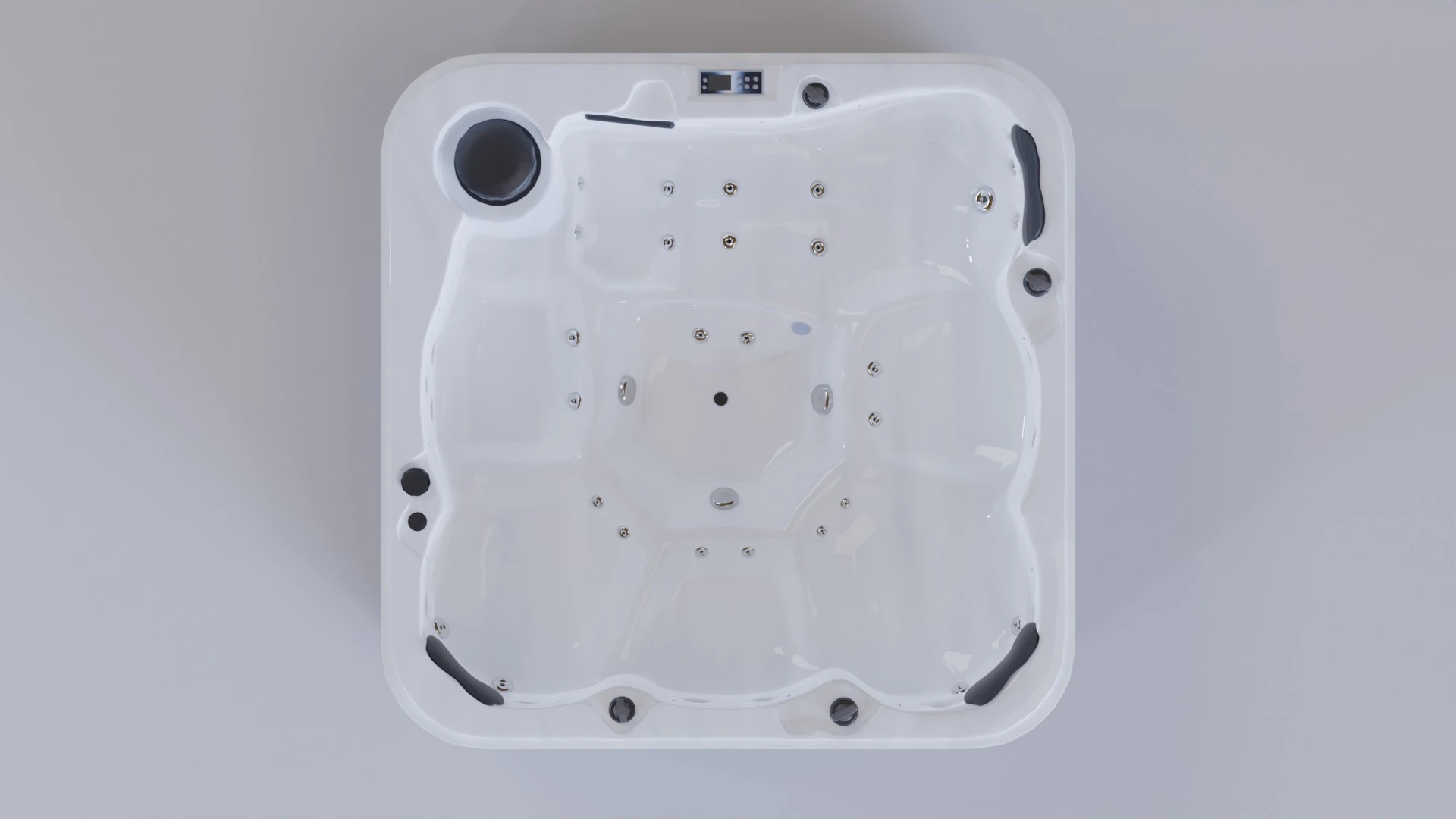Galaxy Hot Tub 3D Model .c4d .max .obj .3ds .fbx .stl .blend 