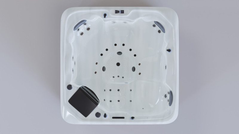 Santorini Hot Tub 3D मॉडल .c4d .max .obj .3ds .fbx .stl .blend