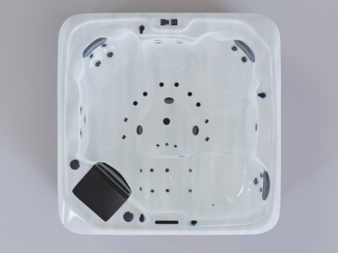Santorini Hot Tub 3D Model