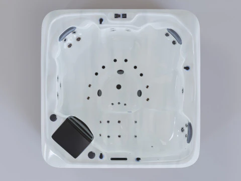Ba&ntilde;era de hidromasaje Santorini Modelo 3D