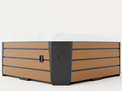Santorini Hot Tub 3D मॉडल