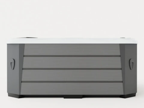 Monaco 2 Lounger 3D Model