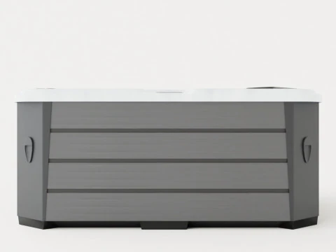 Monaco 2 Lounger 3D Model