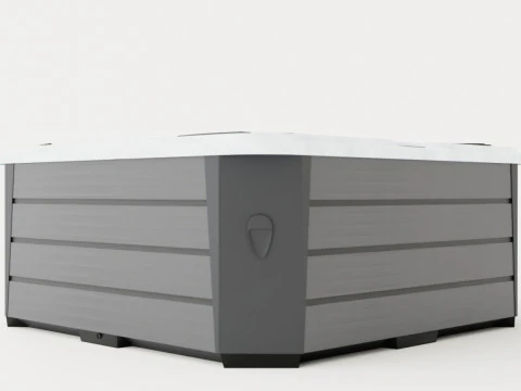 Monaco 2 Lounger 3D Model