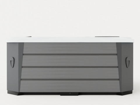 Monaco 2 Lounger Model 3D