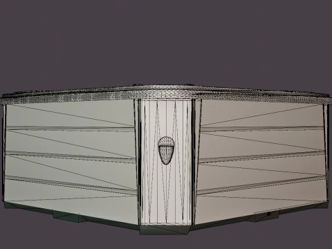 Monaco 2 Lounger 3D Model