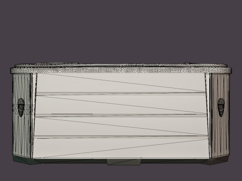 Monaco 2 Lounger Model 3D