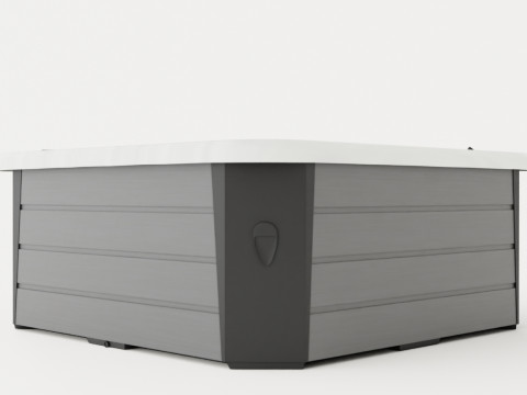 Monaco 1 Lounger Modelo 3D