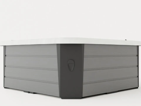 Monaco 1 Lounger 3D Model