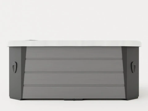 Monaco 1 Lounger 3D Model