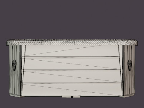 Monaco 1 Lounger Modelo 3D