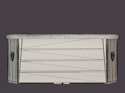 Monaco 1 Lounger 3D Model