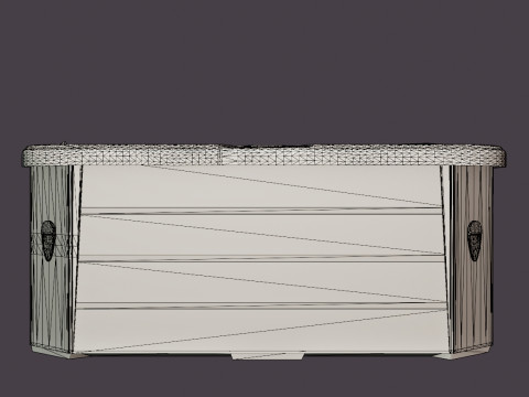 Monaco 1 Lounger Modelo 3D