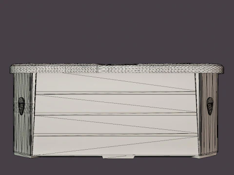 Monaco 1 Lounger 3D Model