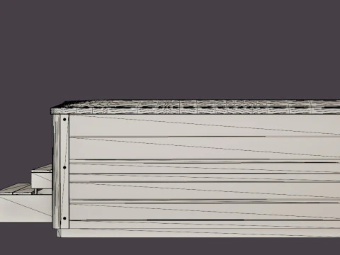 Hot Spring Flair 3D Model