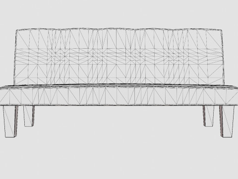 Franklin Sofa Bed 3Dモデル