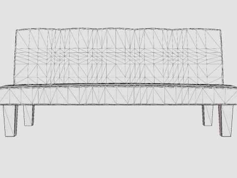 Franklin Sofa Bed 3D Model