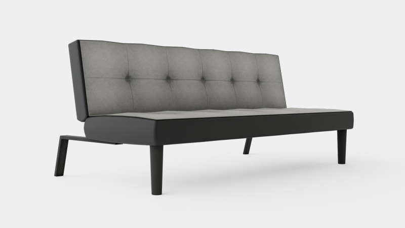 Aurora Fabric Sofa Modelo 3D .c4d .max .obj .3ds .fbx .stl .blend 