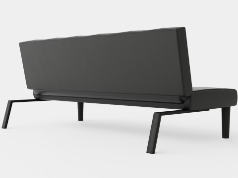 Aurora Fabric Sofa Modelo 3D