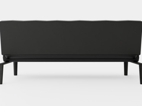 Aurora Fabric Sofa Modelo 3D