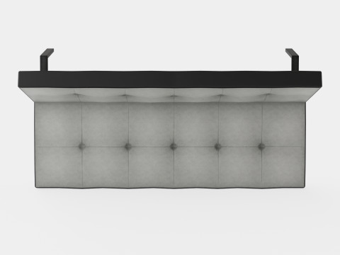 Aurora Fabric Sofa Modelo 3D