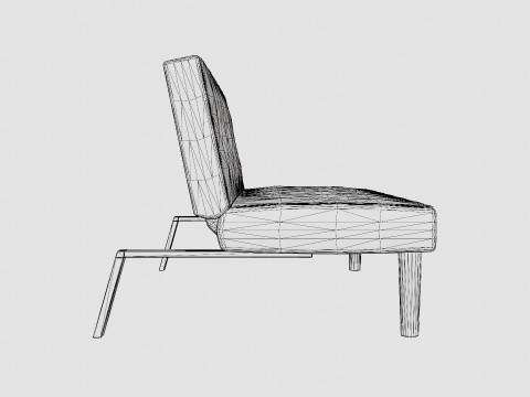 Aurora Fabric Sofa Modelo 3D