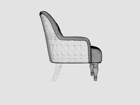 Padstow Chair Modèle 3D