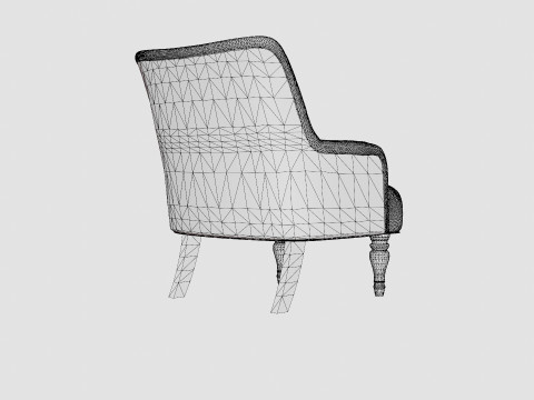 Padstow Chair Modèle 3D