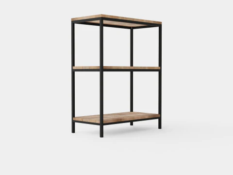 Libreria urbana a 3 livelli Modello 3D