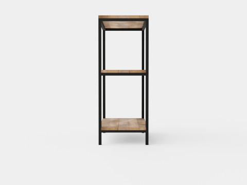 Urban 3 Tier Bookcase Modelo 3D