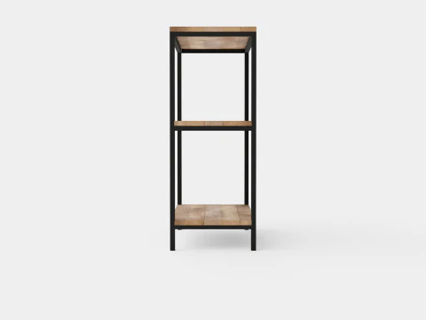Urban 3 Tier Bookcase 3D Model