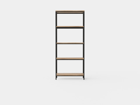 Urban 5 Tier Bookcase 3Dモデル