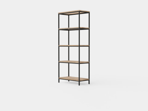 Urban 5 Tier Bookcase 3Dモデル