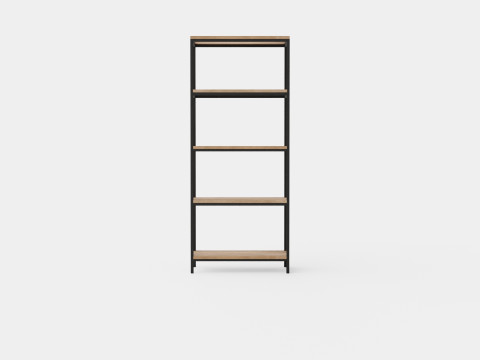 Urban 5 Tier Bookcase 3Dモデル