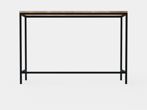 Urban Console Table 3D Model