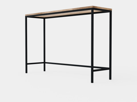 Urban Console Table 3D Model