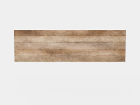 Urban Console Table 3D Model