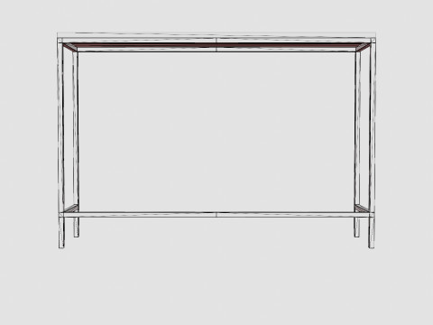Urban Console Table 3D Model
