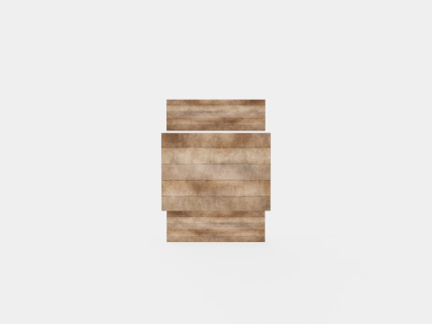 Urban Dining Set 3D Модель